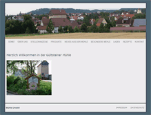 Tablet Screenshot of muehle-unsoeld.de